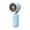 Blue, variant on Handheld Fan Summer Portable Carry Small Fan Rechargeable Household Small Fan Student Dormitory Outdoor Gift Fan Light Sound Low Noise