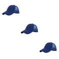 thumbnail image 1 of Thinsony 1/2/3/5 Stylish And Comfortable Baseball Cap - Adjustable Strap And Sun Protection Breathable Hats For Women CC636-7blue 3PCS, 1 of 6