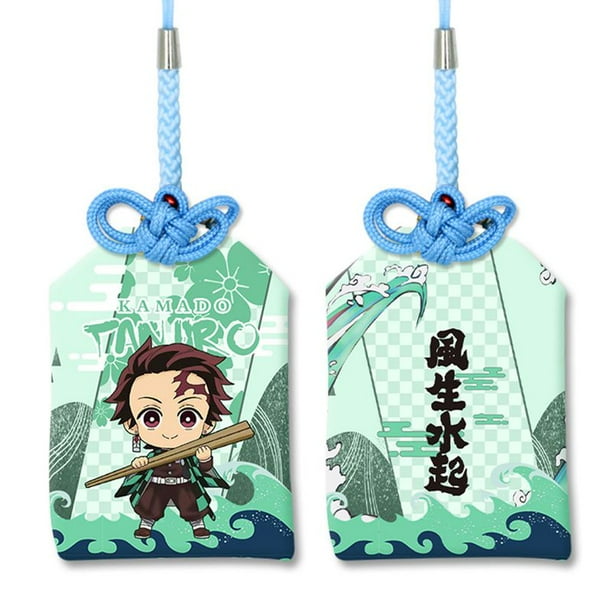 Shiyao Anime Demon Slayer Cartoon Pu Tanjirou Nezuko Card Cover Japanese Omamori Pray For Good Luck Style 3 Walmart Com Walmart Com