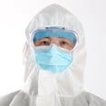 thumbnail image 2 of Gafas protectoras de seguridad (GAFAS DE SEGURIDAD INDUSTRIALES DE TRABAJO PESADO) Transparentes como el cristal, diseño antivaho - Alta resistencia al impacto - Protección ocular perfecta para laboratorio, seguridad química y en el lugar de trabajo oso de fresa Electrónica, 2 of 4