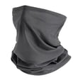 thumbnail image 1 of Almencla Bandana Scarf Face Cover with Ear Hanging Polyester Windproof Protection for Party, Raves Comfortable Dark Gray, 1 of 8