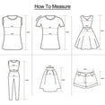 thumbnail image 6 of Otvok Womens Plus Size V-Neck Short Sleeve Gradient Color Printed Top T-Shirt, 6 of 6