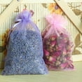 thumbnail image 4 of Bolsas de red reutilizables para necesidades decorativas, bolsas de organza con cordón, porta obsequios de tul transparente, resistentes y suaves al tacto para pequeñas piezas de té, joyas, bodas,, 4 of 5