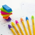 thumbnail image 2 of BAZIC Erasers + Pencil Top Erasers Set, Bevel Arrowhead Tops, 12-Count, 2 of 8