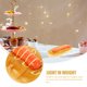 thumbnail image 4 of 2pcs modelo de hamburguesas simuladas modelo de alimentos de accesorios de hamburguesas de cocina falsas, 4 of 6