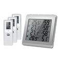thumbnail image 1 of Yeacher LCD Digital Wireless Indoor/Outdoor Thermometer Hygrometer Four-channel 鈩?鈩?Temperature Humidity Meter with 3 Outdoor Comfort Level, 1 of 8