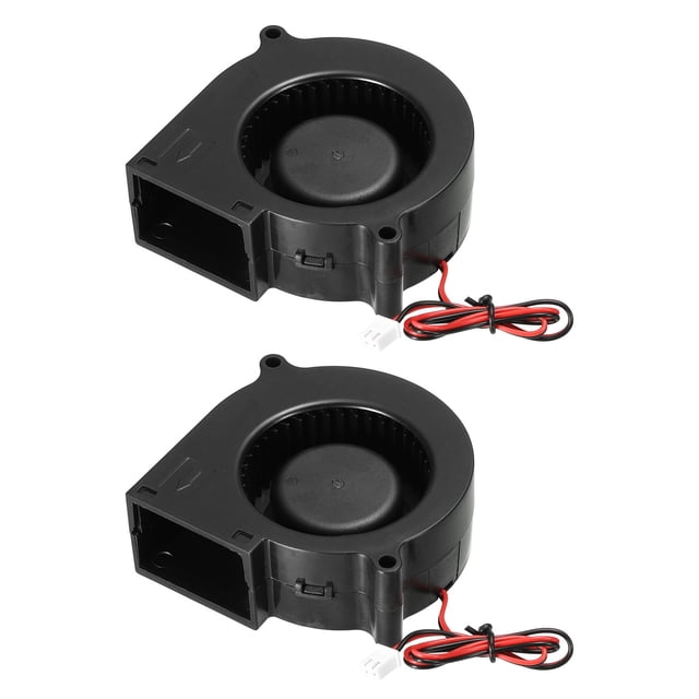 DC Sin-Escobillas Ventilador Enfriamiento Soplador Ventilador Enfriador 7530 75x75x30mm DC12V 0.2A para Laptop CPU GPU Gráficos Tarjeta 3D Impresora 2uds