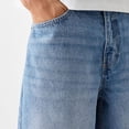 thumbnail image 5 of Baggy Jean Shorts for Men Casual Loose Fit Hip Hop Skateboard Denim Shorts, 5 of 6