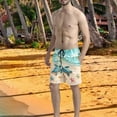 thumbnail image 5 of Binienty Men's Board Shorts Beach Swim Trunks With Sea Turtle Print - Quick Dry for Summer Vacation Surfing and Swimming, 5 of 5