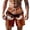 Brown, variant on Men's Casual Shorts with Relaxed Fit for Everyday Comfort Easywear Beachwear for Spring Summer and Fall