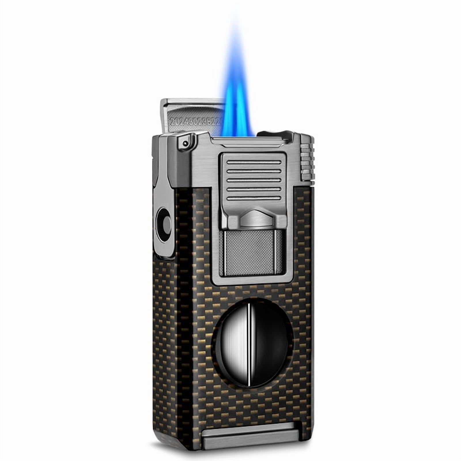5.25 bay cigarette lighter Cigar Lighter Straight Windproof Multifunctional V Cutter Hole Puncher 5 In 1 Cigar Lighter Cb-25Bx 5.25 bay cigarette lighter Cigar Lighter Straight Windproof Multifunctional V Cutter Hole Puncher 5 In 1 Cigar Lighter Cb-25Bx