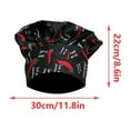 thumbnail image 4 of 2 Pieces Tall Chef Hat Waiter Professional Multiple Colors Cook Hats Multifunctional Work Uniform for Bakery Restaurant Home Use Pepper, 4 of 6