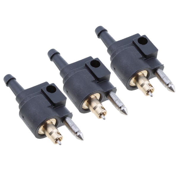 Acoplamiento Rápido Lateral de de 3x 1/4 Pulgadas para Conexiones de Cola Conector de línea de combustible