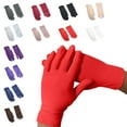 thumbnail image 5 of VISALY Gloves & Mittens Womens Gloves with Touchscreen Fingers | White Gloves Costume Driving Gloves 3 Pairs of Solid Color Gloves (3 Pairs) Bicycle Gloves Winter Gloves Cycling Gloves | 1 Pack, 5 of 5