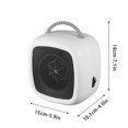thumbnail image 3 of Black Friday TIMIFIS Space Heater Home Essentials Space Heater, Portable Electric Heater, Small Ceramic Mini Heater For Indoor Use, 2-mode Air Heater, Cutting-edge Overheating Protection, Quiet, 3 of 7
