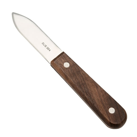 Stainless Steel Oyster Knife, Non-Slip Shellfish Opener Tool, Sharp Edges for Easy Clam and Scallop Shucking, Ergonomic Handle, Sturdy Seafood Shucker for Home Kitchen or Outdoor Use