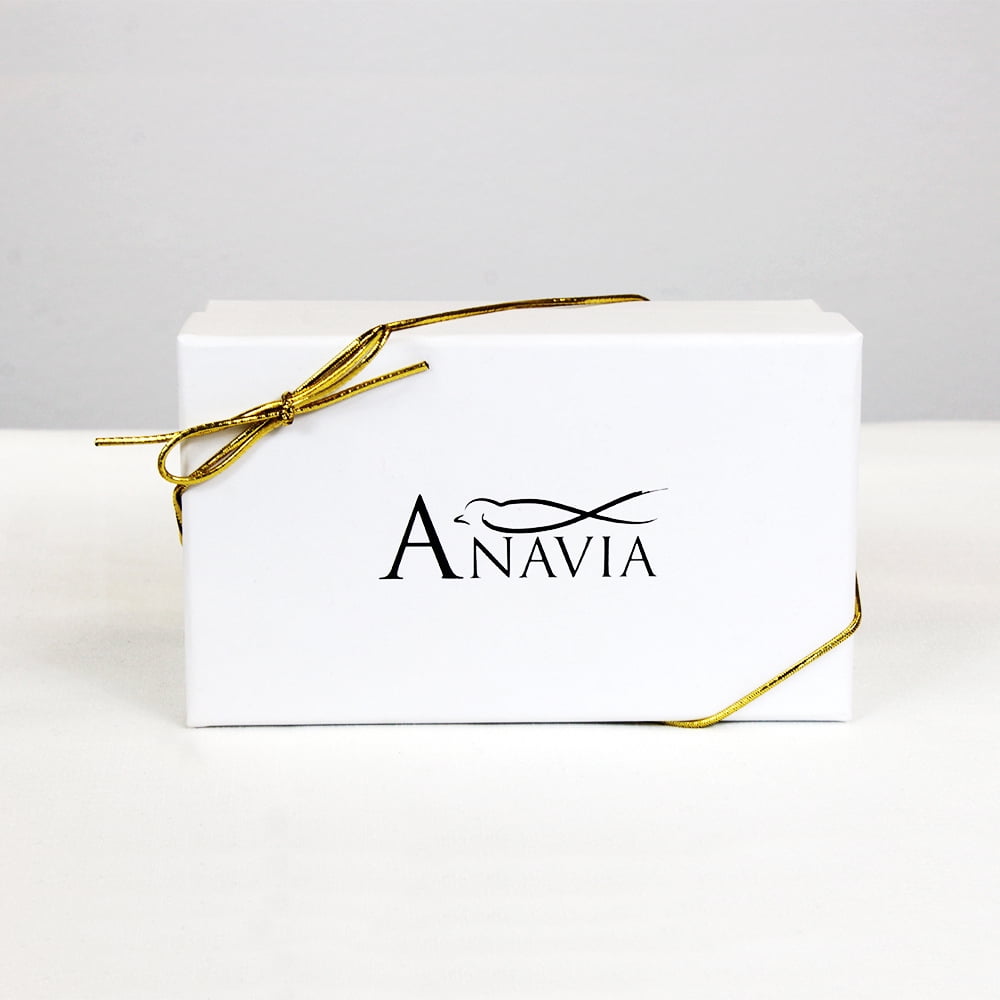 Anavia Lotus Aromatherapy Mother's Day Gift for Mom Slider Necklace and Twistable Cuff Bangle With Orange Essencial Oil Gift Set for Mom with Gift Box