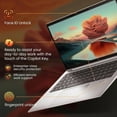 thumbnail image 3 of HP EliteBook 845 G11 AI Business Laptop, AMD Ryzen 5 8640HS (Beats Ultra 7 165U), 14" WUXGA Touchscreen, Backlit KYB, FP Reader, Win 11 Pro, 16GB DDR5 + 512GB SSD, 3 of 6