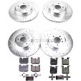 thumbnail image 2 of Power Stop Front and Rear Z23 Daily Driver Carbon-Fiber Ceramic Brake Pad and Drilled & Slotted Rotor Kit WM67488, 2 of 8