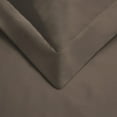 thumbnail image 3 of 300-Thread Count 100% Egyptian Cotton Lightweight Solid Duvet Cover Set Grey / Full/Queen, 3 of 5