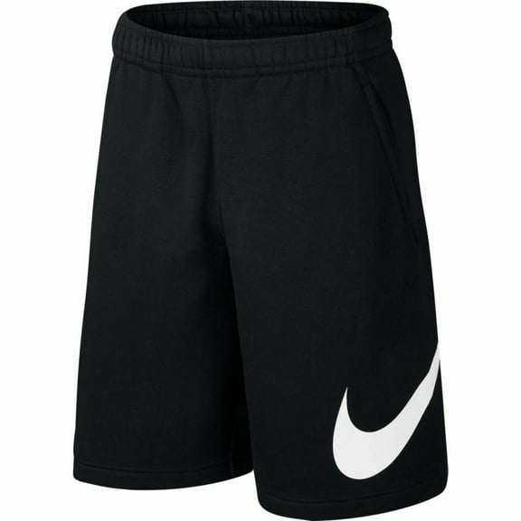 Nike Men's NSW Club GX Basketball Shorts L Black | White | White