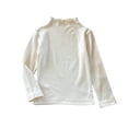 thumbnail image 1 of T-Shirts pour Tout-Petits pour Enfants T-Shirts à Manches Longues T-Shirts à Col Rond Hauts d'Automne Tees Coton Chandail Décontracté pour Enfants Filles Mode 2-3 Ans, 1 of 7