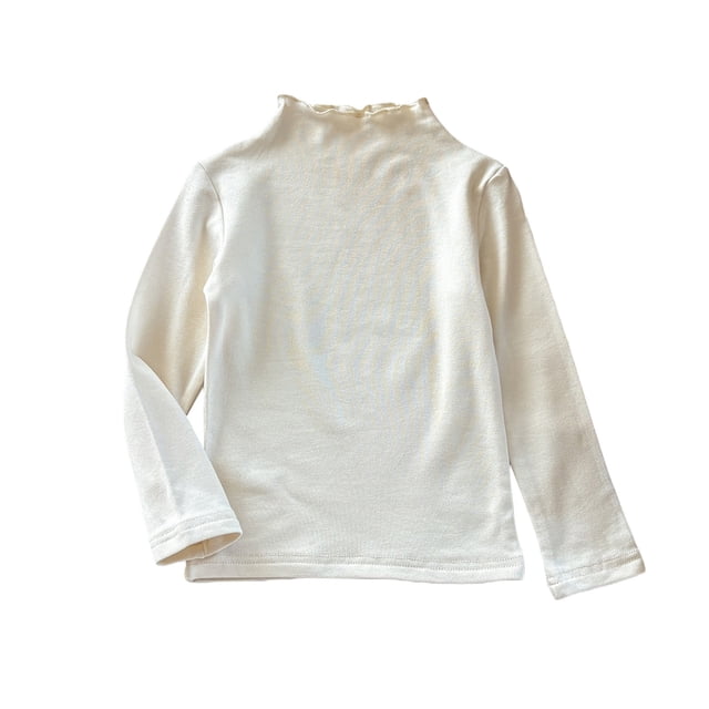 T-Shirts pour Tout-Petits pour Enfants T-Shirts à Manches Longues T-Shirts à Col Rond Hauts d'Automne Tees Coton Chandail Décontracté pour Enfants Filles Mode 2-3 Ans