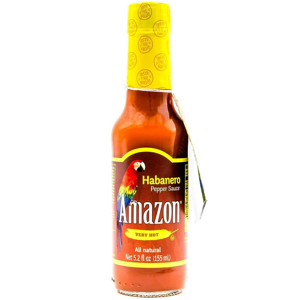 Amazon Habanero Very Hot Pepper Sauce, 5.2 oz Walmart