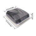 thumbnail image 3 of RV Skylight Window Vent Aluminum Alloy Frame LED Warm Light for RV,Amper Window ,Efficient Ventilation, 3 of 7