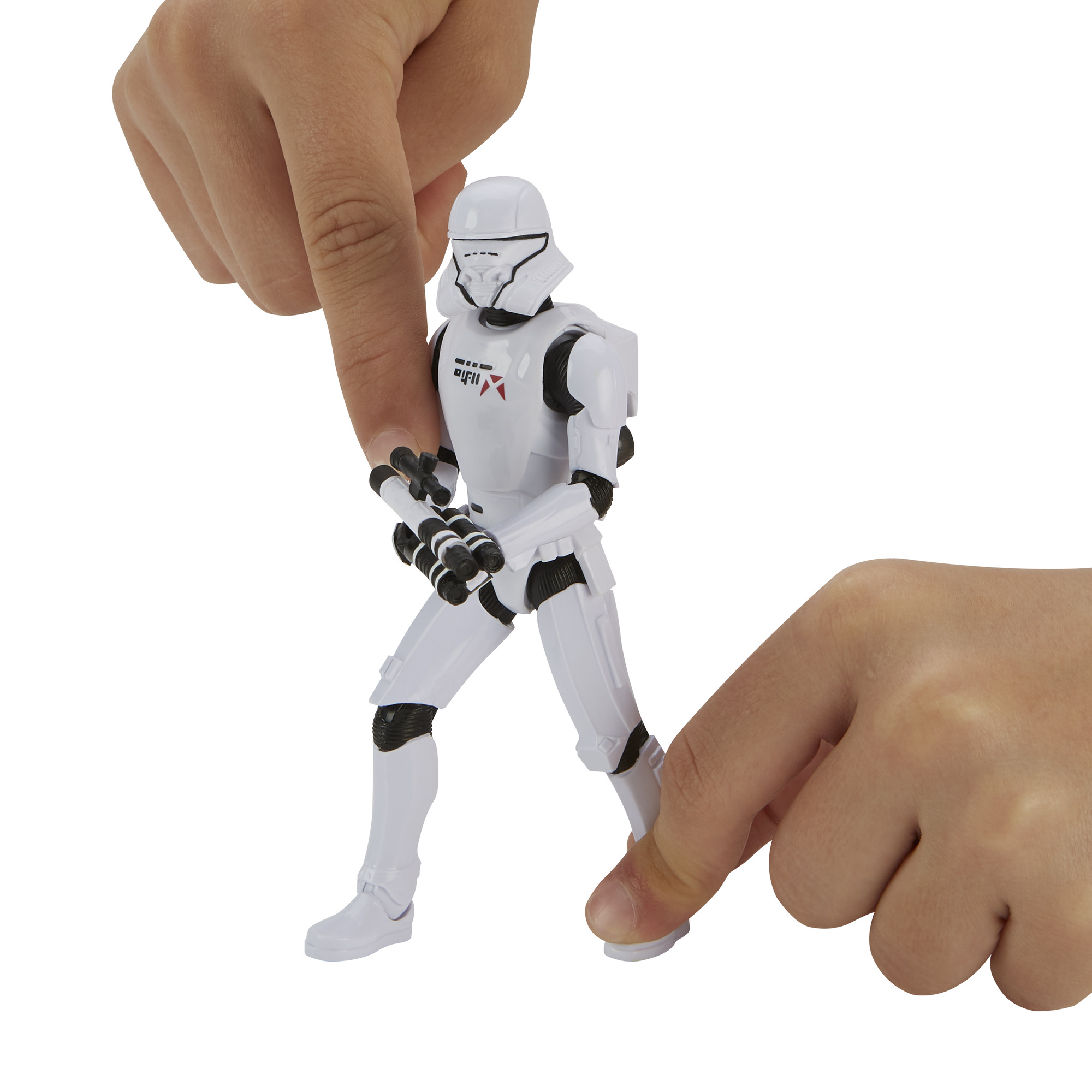 Hasbro Star Wars Galaxy Of Adventures Action Figure Finn 5 Pollici, Con Mossa Esplosiva, Da The Rise Of Skywalker