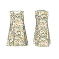 thumbnail image 7 of KLL Daisy Pattern Womens Summer Dresses 2025,Loose Round Neck Sleeveless Sundresses Tank Dresses with Pockets, 7 of 7