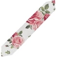 thumbnail image 2 of SKYSONIC Table Runner Roses Leaves Washable Table Cloth Runner for Holiday Home Wedding Table Top Decoration 13x90 Inches, 2 of 3