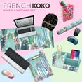 French Koko Large Mouse Pad Long Desk Mat Keyboard Pad Protector Pretty