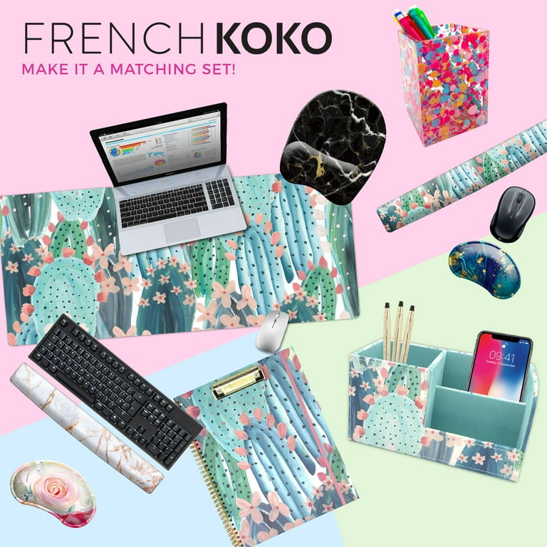  French KOKO Large Mouse Pad Big Desk Mat Extended