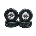 thumbnail image 1 of Vogacara Neumático de esponja de goma de 20 piezas, neumático de esponja fácil de instalar para coche RC y rueda de coche RC confiable Kits de construcción modelo color titanio, 1 of 6