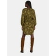 thumbnail image 4 of The Pioneer Woman Belted Mini Shirtdress, Women’s, Sizes S-3X, 4 of 5