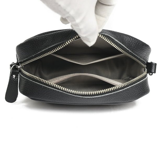 Bolso Bandolera Mediano De Piel Auténtica Aiden Para Hombro O Viaje | Gofran Store
