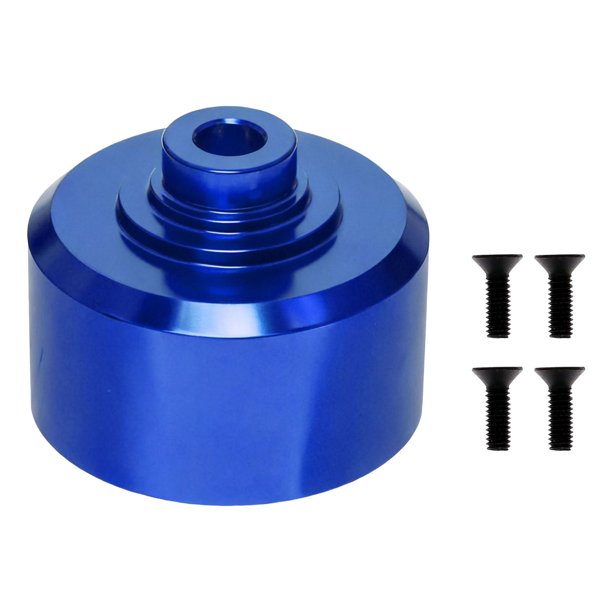 Caja de engranajes diferencial para vehículo eléctrico de alta velocidad, estable, de metal, profesional, RC Azul