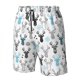 thumbnail image 4 of Fotbe Winter Art Blue and Black Moose Trajes de Baño Estampados para Hombre, Shorts de Verano de Secado Rápido, Ropa de Playa, Bañadores-Small, 4 of 6