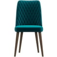 thumbnail image 6 of Katie Mid-Century Modern Velvet Dining Chair (Set of 2), 6 of 10