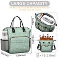 thumbnail image 5 of Pioneer Flower Floral Print Pattern Womens Lunch Box for Work,Insulated Large Lunch Bag,Leakproof Adult Lunch Bag for Work,Beach,Travel,Picnic,Camping, 5 of 6