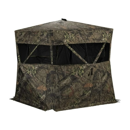 UPC: 0850281008321 | Rhino Blinds R150 Durable 3 Person Outside Game Hunting Ground Blind  Mossy Oak
