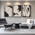 thumbnail image 4 of Neutral Singg Wall Art for Living Room, 3 Piece Modern Canvas Prints Paintings Artwork for Walls-Tan Beige Brown Minimalist Pictures for Living Room Hallway Bedroom Wall Decor, 4 of 6
