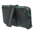 thumbnail image 4 of Apple iPhone 11 Case w/ Built in Screen Protector Heavy Duty Drop Protection Holster Dual Layer Case Cover Combo - Teal, 4 of 4
