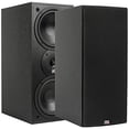 thumbnail image 1 of MTX MONITOR60I MONITOR60I 100W RMS 6.5 Two-Way Bookshelf Speakers, Black Ash, 1 of 1