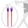 thumbnail image 1 of 2 palos de gimnasia de goma para niños y adultos, 35 cm de largo Estilo C, 1 of 8