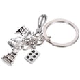 thumbnail image 1 of MasteelfCA Baking Cake Series Key Chain Pendant Creative Dessert Theme Key Ring Gift, 1 of 9