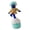 Blue Man Rotary rod model, variant on Yihuala Interactive Electric Sausage Doll Plush Toy With LED Light USB Charging Dancing Singing Toy For Christmas