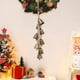 thumbnail image 1 of Christmas Rope Trumpet Shabby Style Metal Hanging Cow Decoration, 1 of 9
