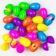 thumbnail image 3 of 24-Pack Plastic Prefilled Easter Eggs with Mochi Squishy Toys Inside, Easter Basket Stuffers for Kids and Toddlers, 3 of 5